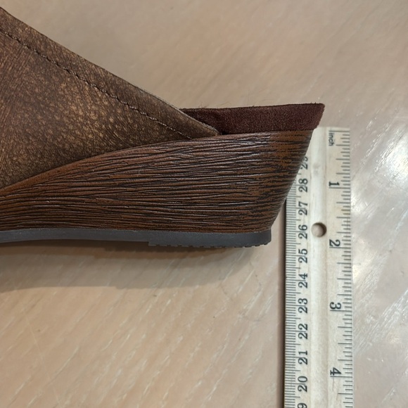 BareTraps Brown Mules - Picture 7 of 9